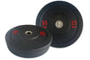 Bumper Plates Black Rubber D:450mm 50mm - www.ezyliving.co.nz
