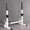 Squat Rack - Adjustable White (EZ058) - www.ezyliving.co.nz