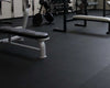 Rubber Mats Gym Tiles  BLACK 500x500mm 15mm - www.ezyliving.co.nz