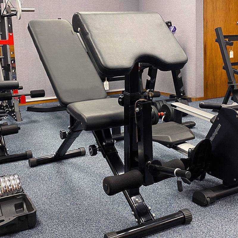 Foldable Bench with Preachers Curl (EZ001) - www.ezyliving.co.nz