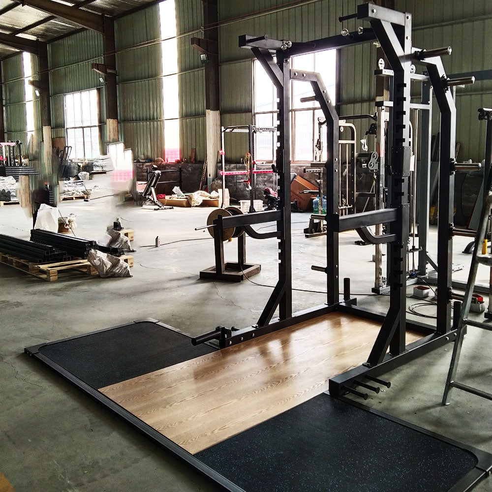 EZYPRO Power Cage Half Frame (EZ013) Squat Rack Rating 500KG - www.ezyliving.co.nz