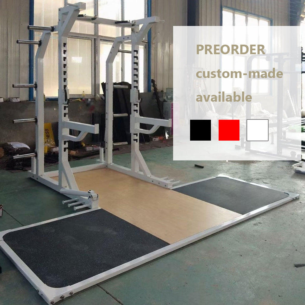 EZYPRO Power Cage Half Frame (EZ013) Squat Rack Rating 500KG - www.ezyliving.co.nz