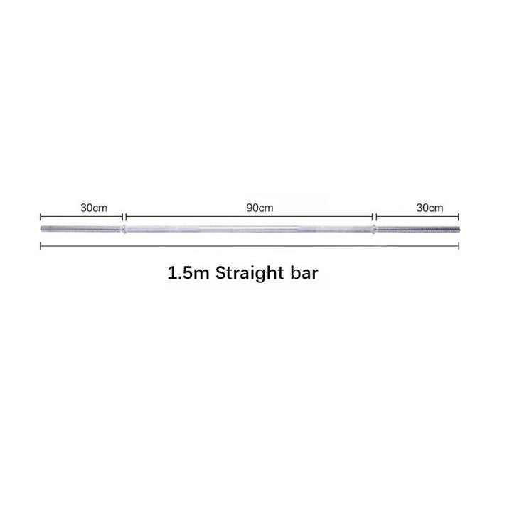 Standard 1.5m Straight Bar 1.5m 25mm (EZ031-4) 5ft - www.ezyliving.co.nz