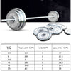 40KG Standard Combo: 40KG Chrome Plates + 1.5m Bar 5ft 25mm - www.ezyliving.co.nz