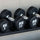7.5KGx2 Rubber Round Dumbbells Black (EZ037-3x2) Thick Handle 33mm - www.ezyliving.co.nz