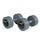 32.5KGx2 Round Steel Dumbbells/ PRO Style Cast Metal Iron Dumbbells (EZ038-13x2) - www.ezyliving.co.nz