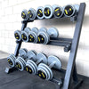 PRO Style Cast Metal Iron Dumbbells/Round Steel Dumbbells (EZ038) - www.ezyliving.co.nz