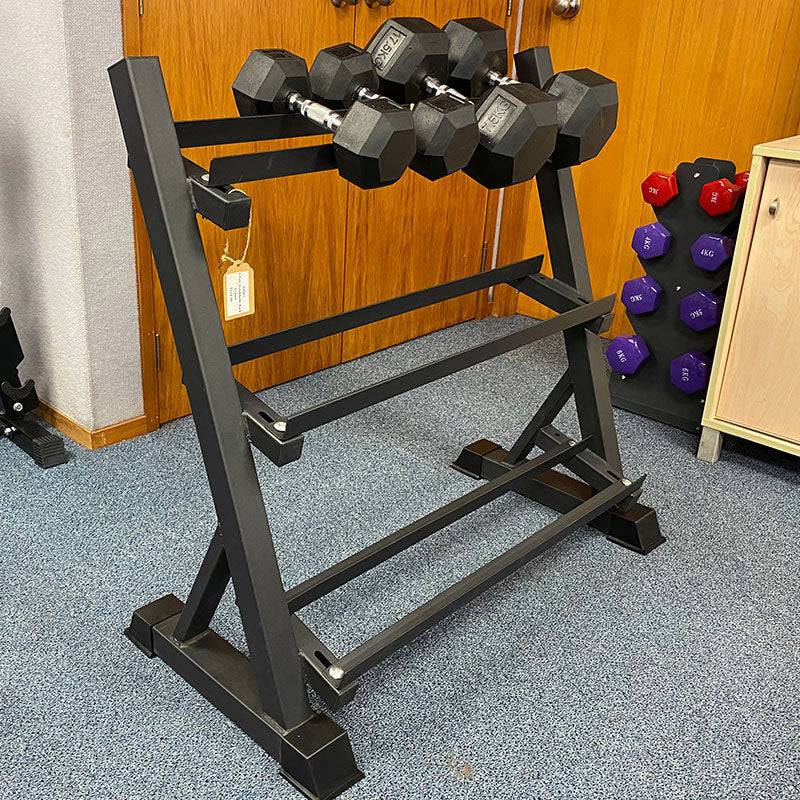 Three Tires Dumbbells Rack/ 3-Tires Stand (EZ047) - www.ezyliving.co.nz