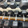5KGx2 Hex Dumbbells /Black Rubber Dumbbells by EzyFitness (EZ039-2x2) - www.ezyliving.co.nz