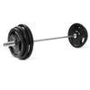39KG COMBO: Olympic Bar 1.5m + 30KG Rubber Weights (EZ043C30KG-040-3) 5KGx2, 10KGx2 - www.ezyliving.co.nz