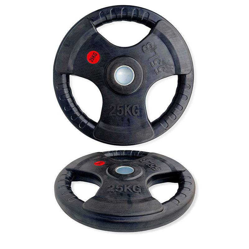 Tri-Grip Rubber Plates Weights 50mm Olympic (EZ043) - www.ezyliving.co.nz