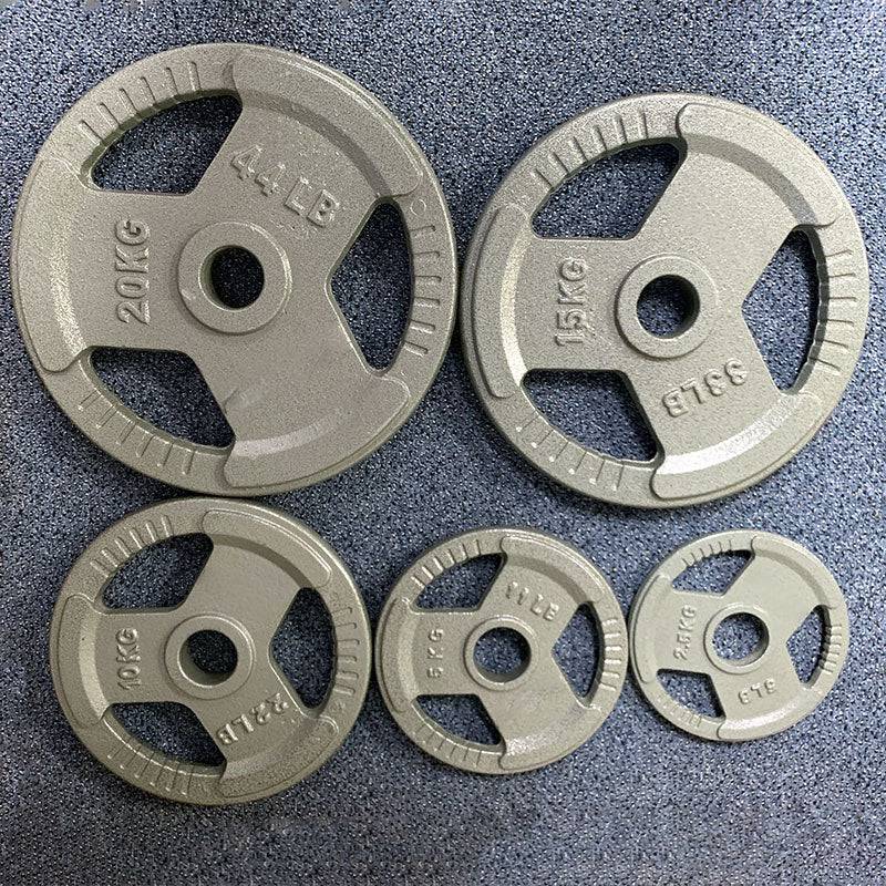 90KG Cast Metal Plates/ Solid Grip 50mm Olympic (EZ059C90KG) - www.ezyliving.co.nz
