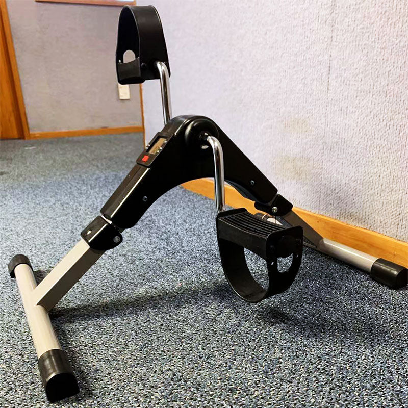 Folding Pedal Exerciser Bike Under Desk Massage Arm Leg Exercise Trainer - www.ezyliving.co.nz