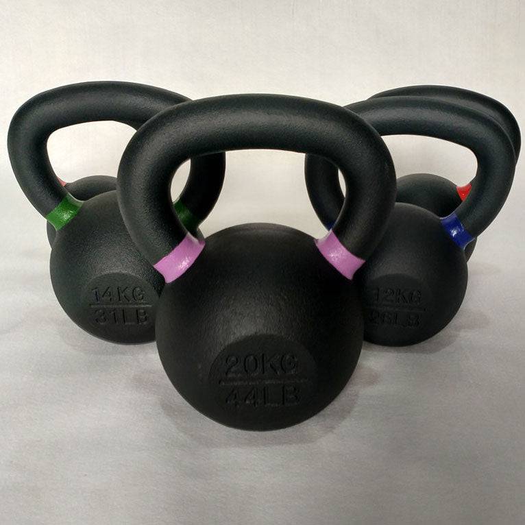 Kettlebells Black Cast Iron (EZ112) - www.ezyliving.co.nz