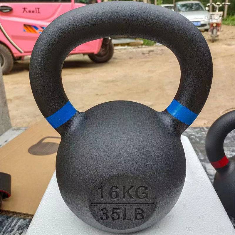 Kettlebells Black Cast Iron (EZ112) - www.ezyliving.co.nz