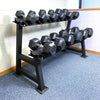 15KGx2 Hex Dumbbells /Black Rubber Dumbbells by EzyFitness (EZ039-6x2) - www.ezyliving.co.nz