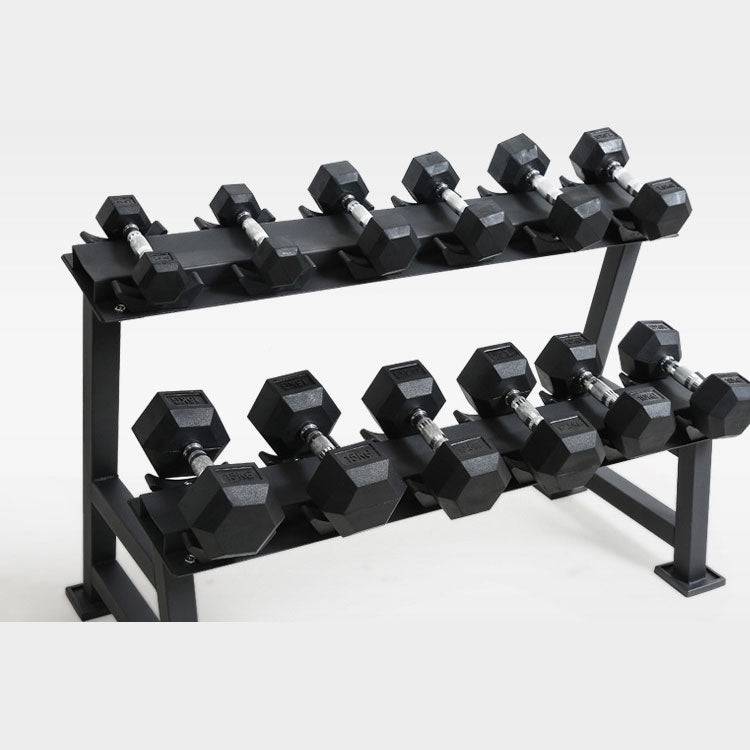 Dumbbells Rack Commercial Quality - 6 pairs (EZ122) - www.ezyliving.co.nz