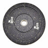 Bumper Plates Black Rubber D:450mm 50mm Olympic (EZ221) - www.ezyliving.co.nz
