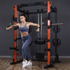 Smith Machine Full Cage + Quick Adjustable Bench + Barbell Plats 80KG - www.ezyliving.co.nz