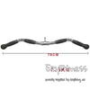(EZ157) Revolving W Shape Lat Pull Down Bar Smith Cable Machine Attachment - www.ezyliving.co.nz