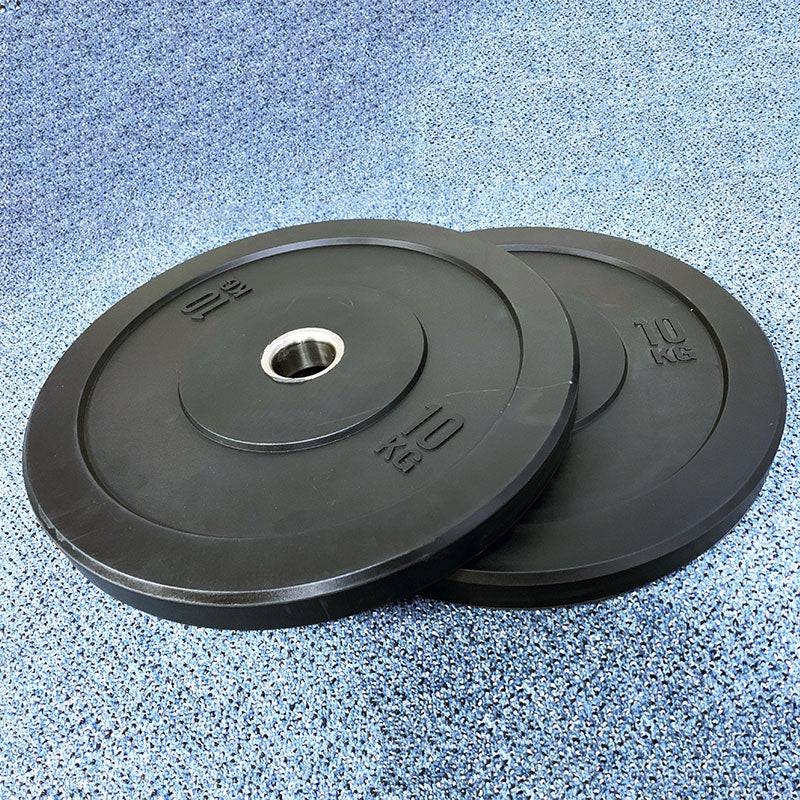 Bumper Plates Black Rubber 510MM 50mm (EZ167) - www.ezyliving.co.nz