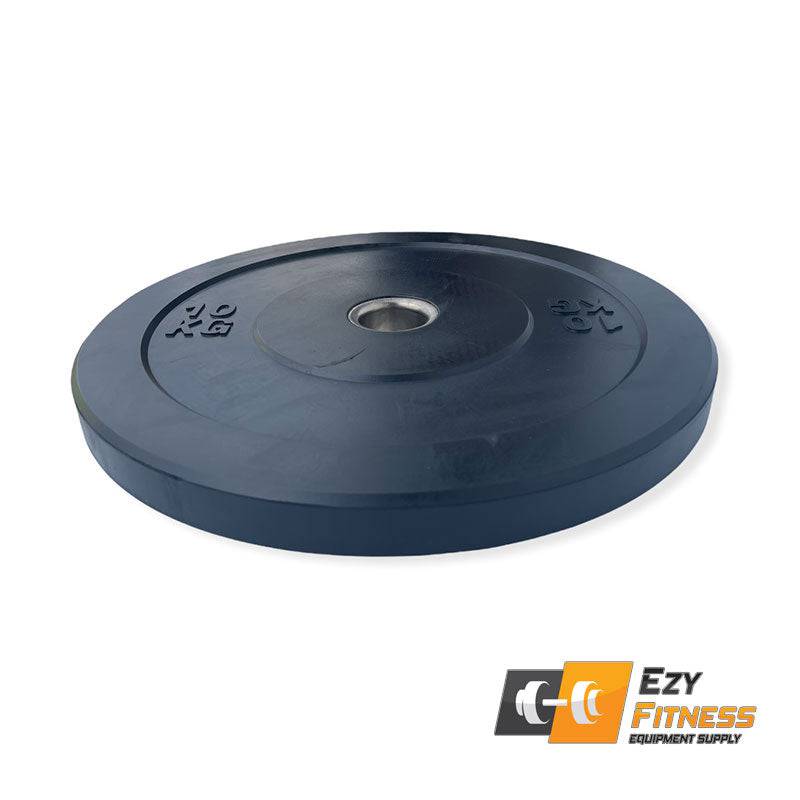 Bumper Plates Black Rubber 510MM 50mm (EZ167) - www.ezyliving.co.nz