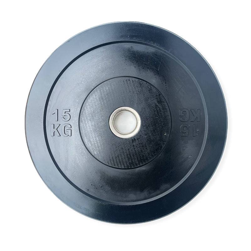 Bumper Plates Black Rubber 510MM 50mm (EZ167) - www.ezyliving.co.nz