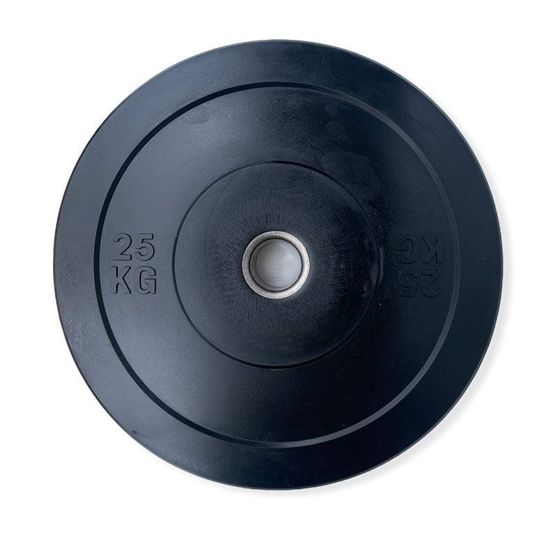 Bumper Plates Black Rubber 510MM 50mm (EZ167) - www.ezyliving.co.nz