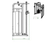 EZYPRO Cable Crossover Machine/ Cable Fly (2.2m, 140KG weights) EZN004 - www.ezyliving.co.nz