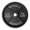 20KGX2 Cast Iron Weights Plates (EZ220-6X2) - www.ezyliving.co.nz
