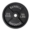 25KGX2 Cast Iron Weights Plates (EZ220-7X2) - www.ezyliving.co.nz