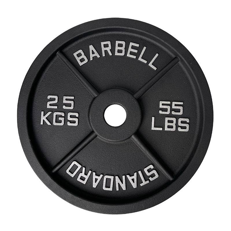 25KGX2 Cast Iron Weights Plates (EZ220-7X2) - www.ezyliving.co.nz