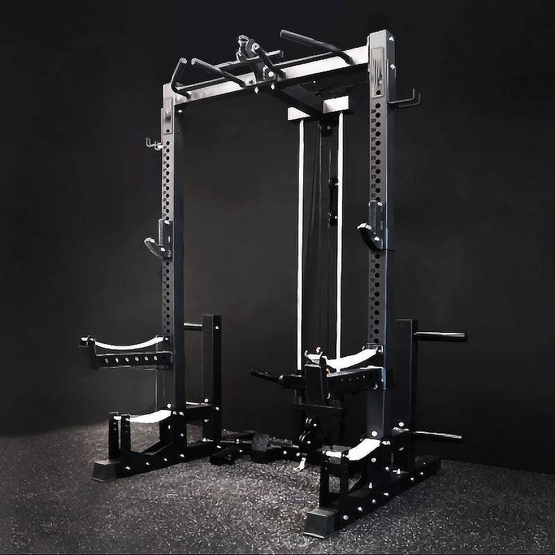 EZYPRO Squat Rack with Lat Pull Down - www.ezyliving.co.nz