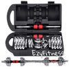 30KG Dumbbells + Barbells Set Adjustable (EZ067-30) - www.ezyliving.co.nz
