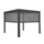 3m Pergola Retractable Zip Side Blinds Black - www.ezyliving.co.nz