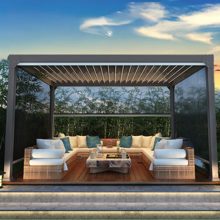 Louvre Roofing System 3x4m Pergola - www.ezyliving.co.nz