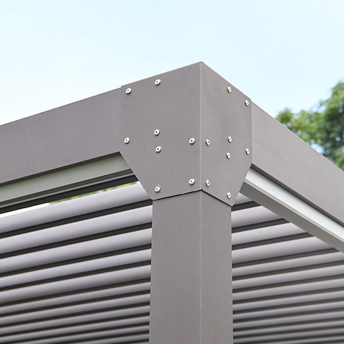 Louvre Roofing System 3x4m Pergola - www.ezyliving.co.nz