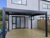 Louvred Pergola 3x4m Black Colour - www.ezyliving.co.nz