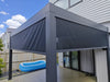 Louvre Roofing System 3x6m Pergola Charcoal Colour - www.ezyliving.co.nz