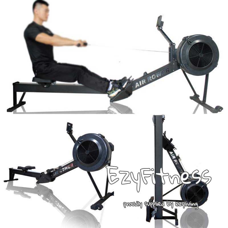 Air Rower/ Rowing Machine Brand New (EZ136) - www.ezyliving.co.nz