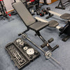 Foldable Bench + 50KG Dumbbells & Barbells Weights Combo - www.ezyliving.co.nz