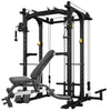 Power Cage (Pully 2.1m)+Adjustable Bench (EZ007+074) - www.ezyliving.co.nz