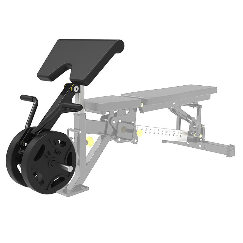 Preacher Curl Attachment EZT024B (for EZT204 Bench Attachment) - www.ezyliving.co.nz