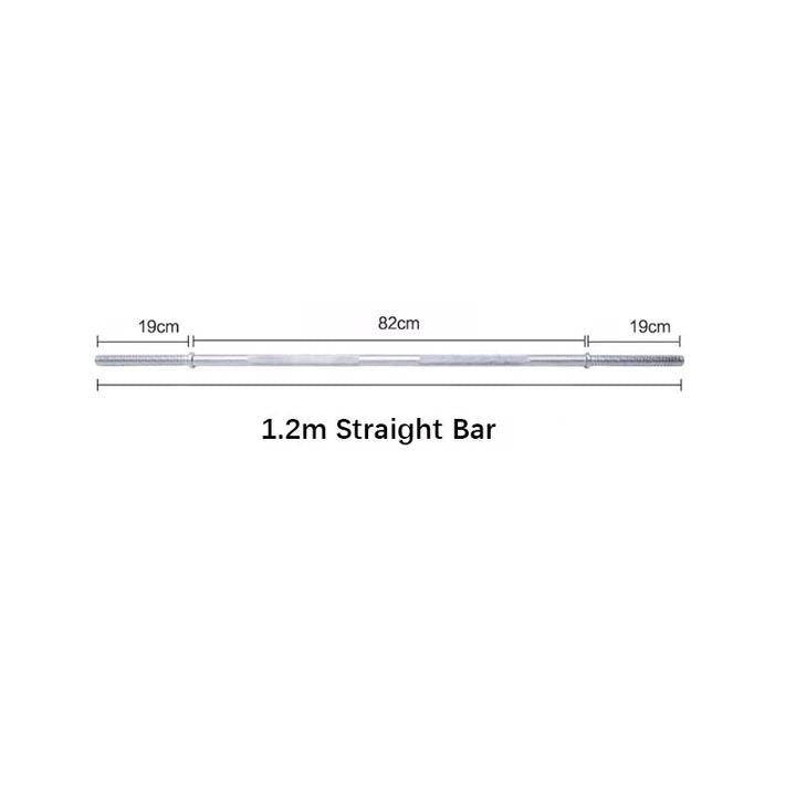 Standard 1.2m Straight Bar 25mm (EZ031-1) 4ft Barbell Bar - www.ezyliving.co.nz