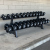 1050KG Round Black Rubber Dumbbells (20 pairs - 2.5KG to 50KG) EZ037 - www.ezyliving.co.nz