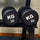 30KGx2 Rubber Round Dumbbells Black (EZ037-12x2) Thick Handle 33mm - www.ezyliving.co.nz