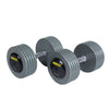 32.5KGx2 Round Steel Dumbbells/ PRO Style Cast Metal Iron Dumbbells (EZ038-13x2) - www.ezyliving.co.nz