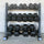 180KG Hex Dumbbells Combo with 3-Tires Rack (8 Pairs 2.5KG-20KG) Brand New - www.ezyliving.co.nz