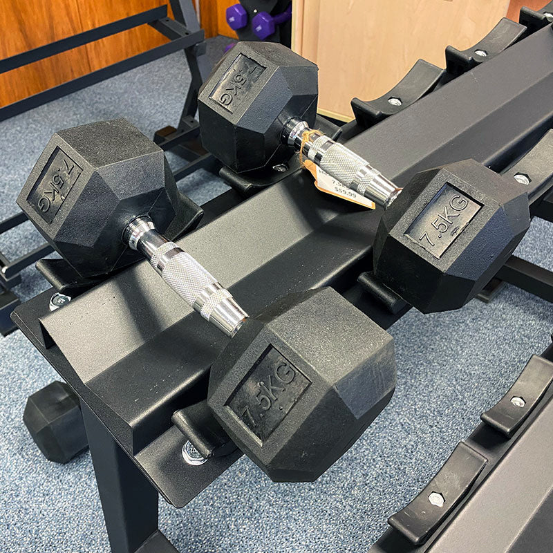 47.5KGx2 Hex Dumbbells (EZ039-19x2) - www.ezyliving.co.nz