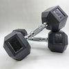 3 Pairs Hex Dumbbells Set 45KG - 5KG 7.5KG 10KG in Pairs New (EZ211-COMBO45) - www.ezyliving.co.nz